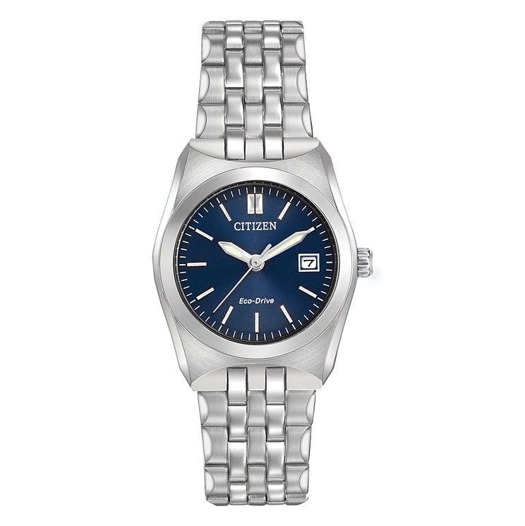 Citizen Ladies Eco Drive Corso Stainless Steel Watch