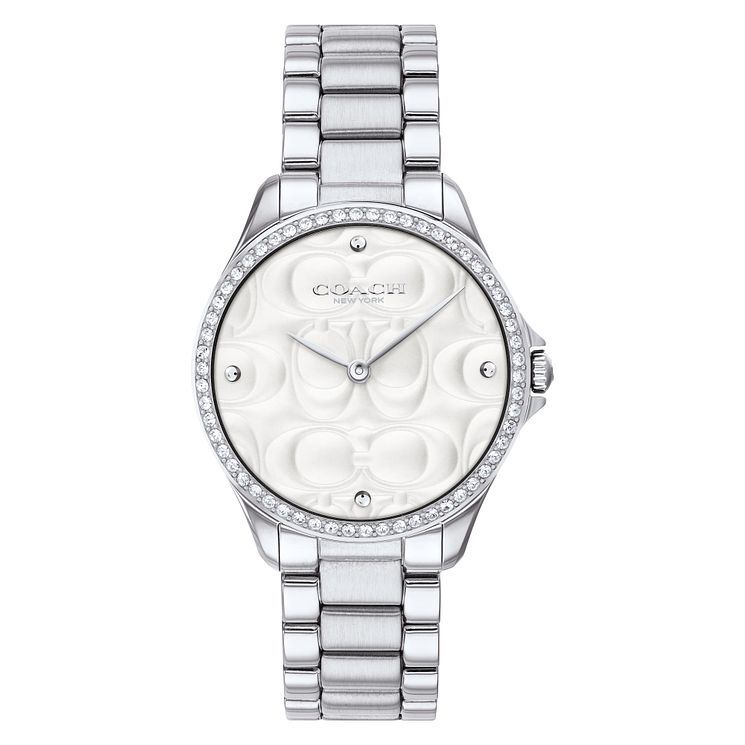 Coach Mod Sport Ladies Stone Set Bracelet Watch