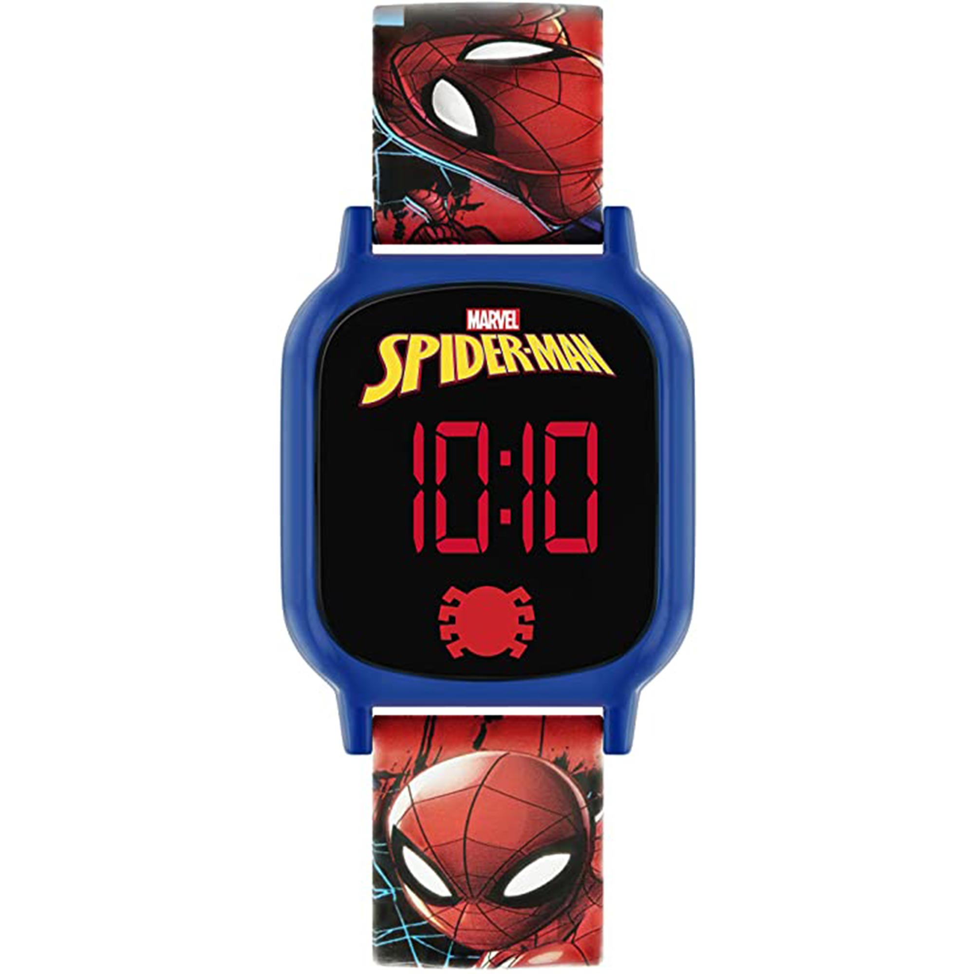 Spiderman Quartz Digital Dial Silicone Strap Boys Watch Spd4602