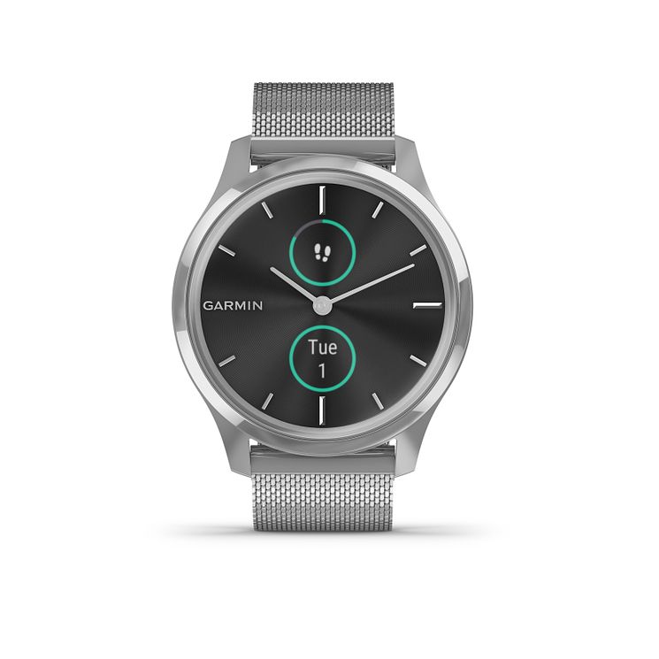 Garmin Vivomove Luxe Stainless Steel Bracelet Smartwatch