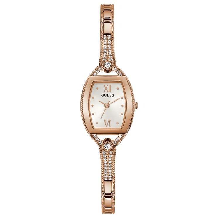 Guess Bella Ladies Rose Gold Tone Bangle Watch