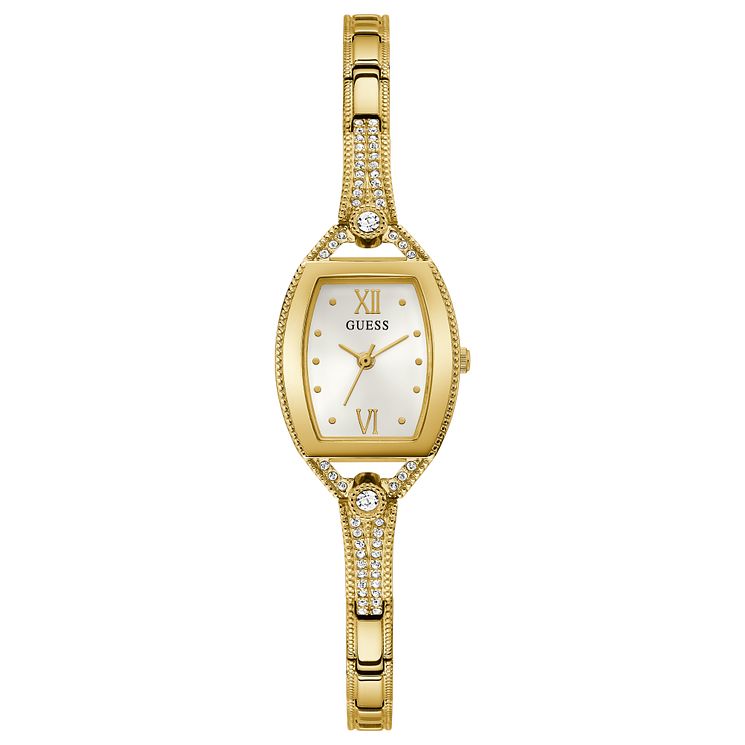 Guess Bella Ladies Yellow Gold Tone Bangle Watch