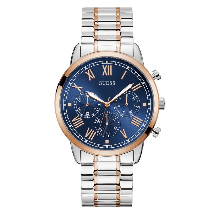 Guess Hendrix Mens Two Tone Bracelet Watch