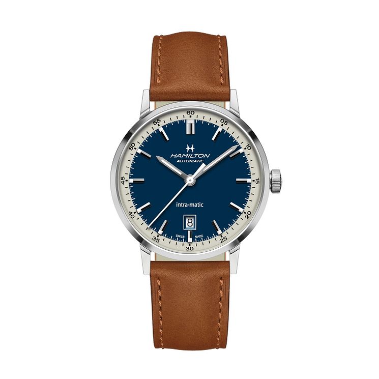 Hamilton American Classic Intra-matic Automatic Strap Watch