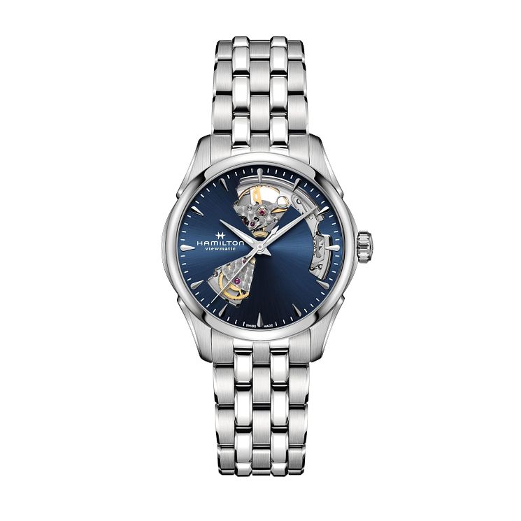 Hamilton Jazmaster Open Heart Ladies Bracelet Watch