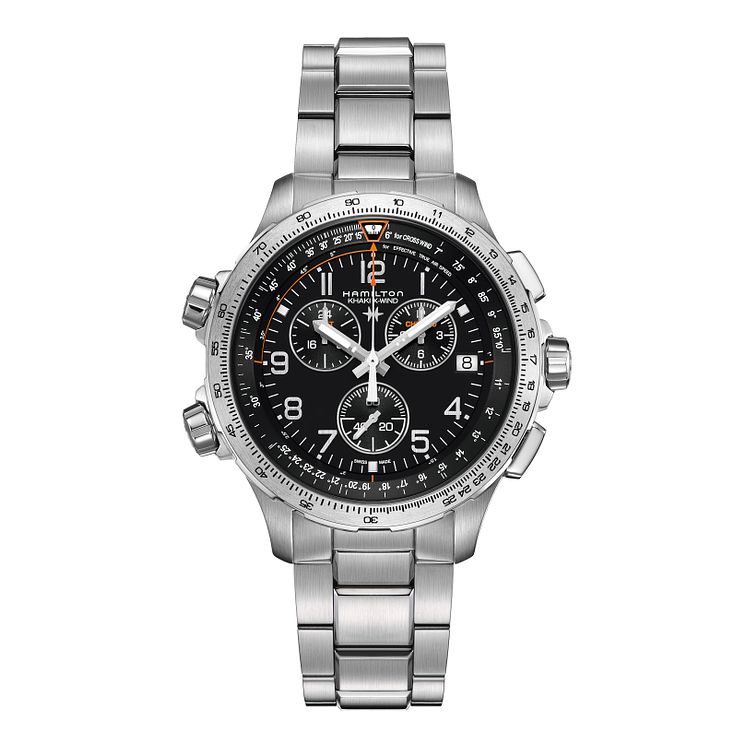 Hamilton Khaki Aviation X-wind Gmt Bracelet Watch