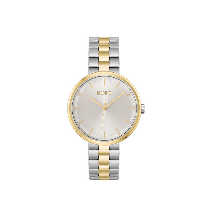 Hugo #crush Ladies Two Tone Bracelet Watch