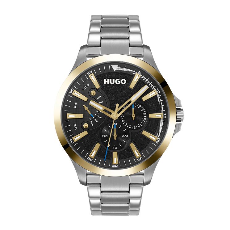 Hugo #leap Mens Stainless Steel Bracelet Watch