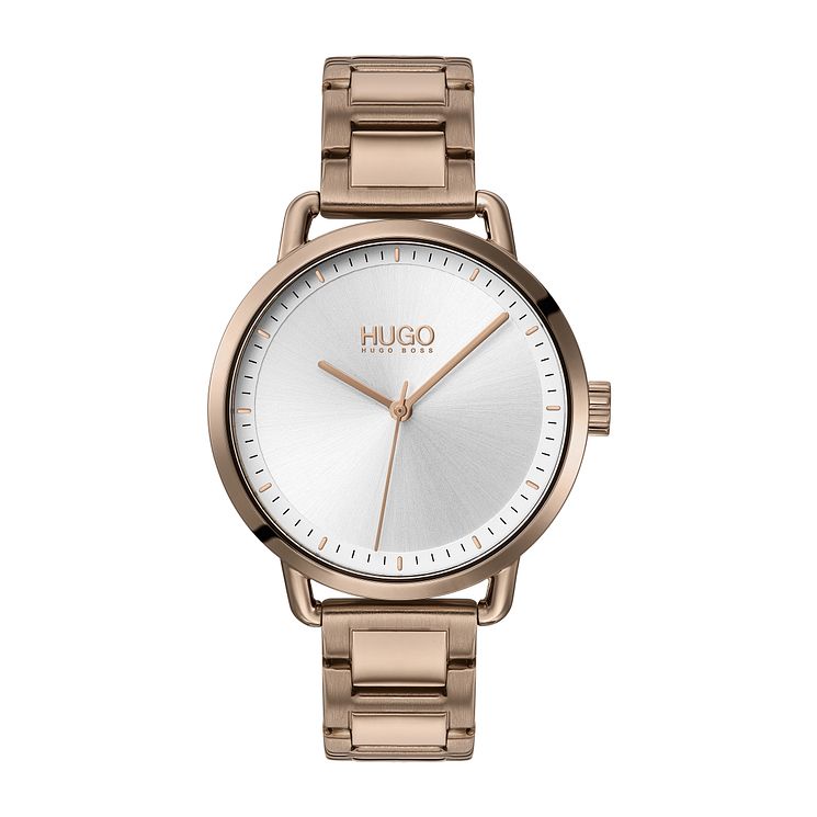 Hugo #mellow Coffee Ip Bracelet Watch
