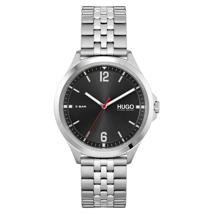 Hugo #suit Mens Stainless Steel Bracelet Watch