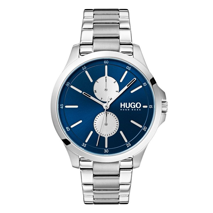 Hugo Jump Mens Stainless Steel Bracelet Watch