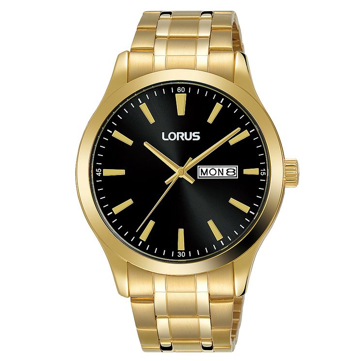 Lorus Gold Two Tone Stainless Steel Bracelet Dress Watch