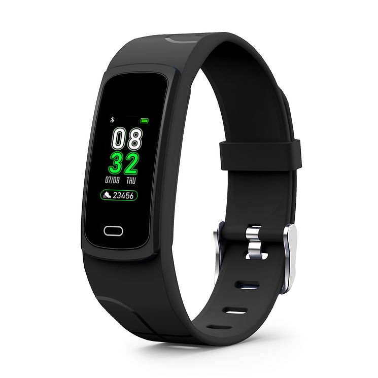 Nuband Flash Hr 3 Black Strap Fitness Tracker