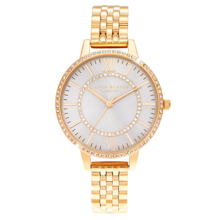 Olivia Burton Wonderland Yellow Gold Tone Bracelet Watch