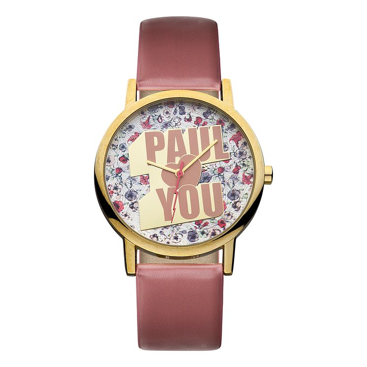 Pauls Boutique Printed Strap Watch With Dial Logo
