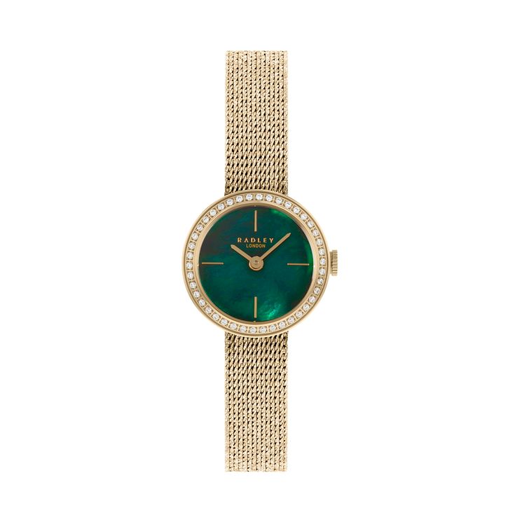 Radley Ladies Gold Tone Mesh Bracelet Watch