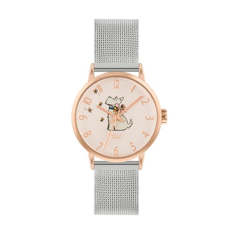 Radley Ladies Stainless Steel Mesh Bracelet Watch
