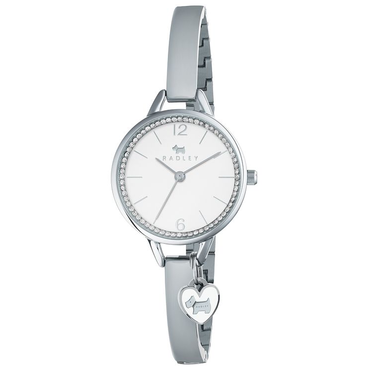 Radley Ladies Stainless Steel Semi Bangle Watch