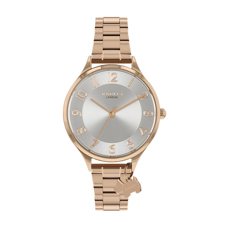 Radley Saxon Ladies Rose Gold Tone Bracelet Watch