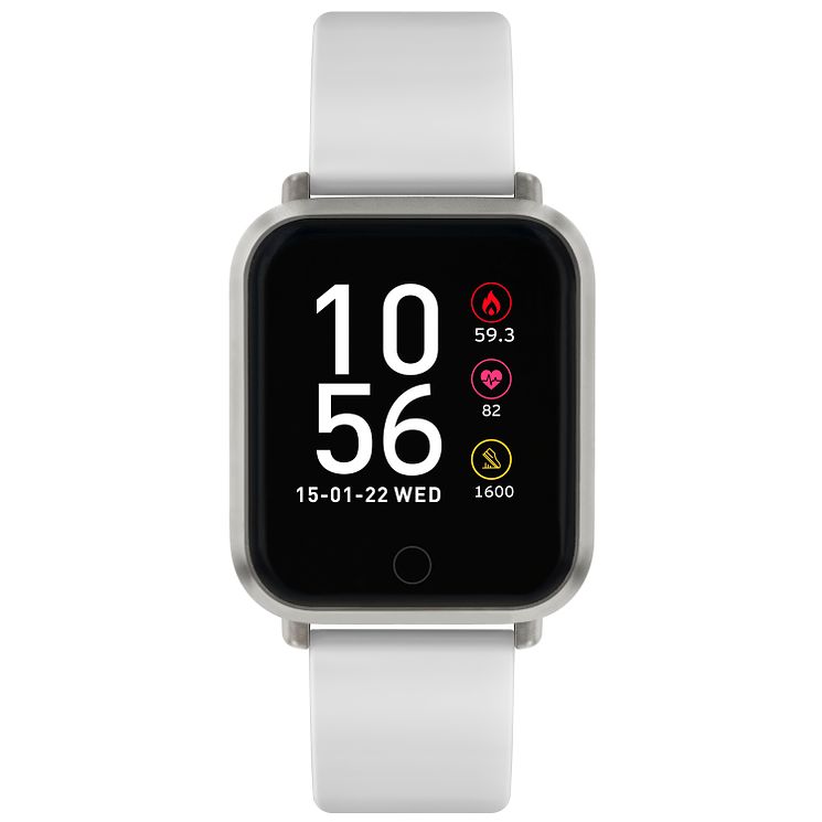 Reflex Active Series 6 White Silicone Strap Smartwatch