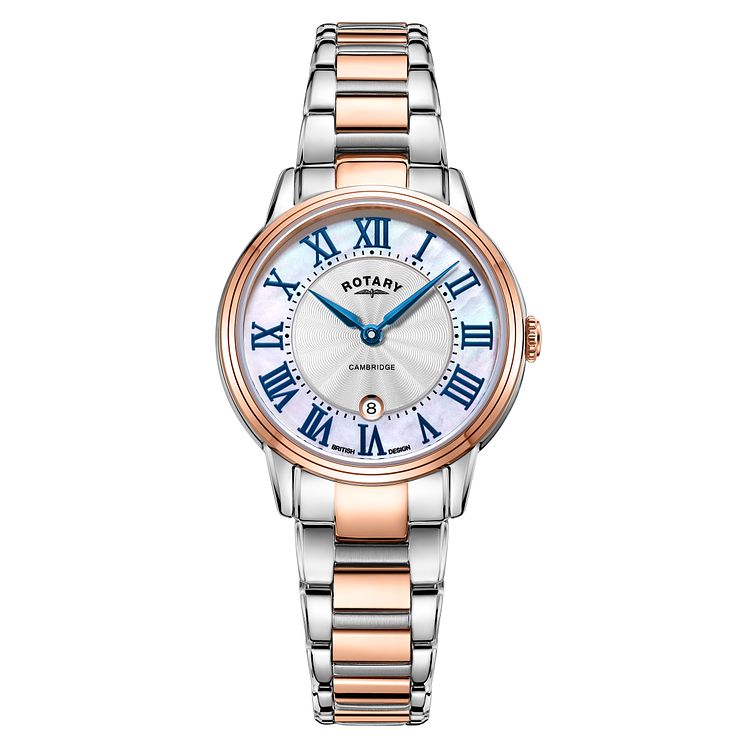 Rotary Cambridge Ladies Two Tone Bracelet Watch
