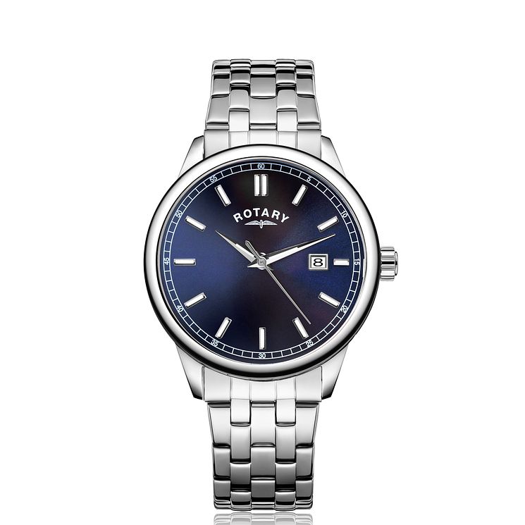 Rotary Mens Stainless Steel Bracelet Watch