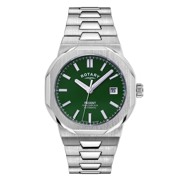 Rotary Regent Mens Stainless Steel Bracelet Watch