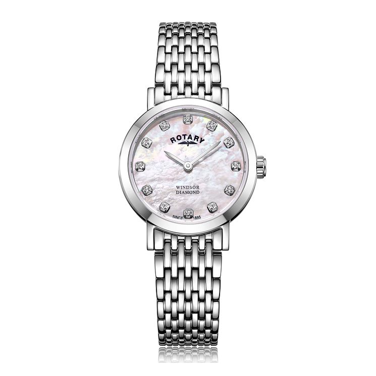 Rotary Windsor Ladies Diamond Bracelet Watch