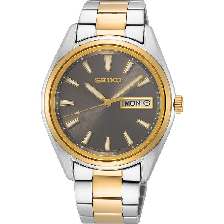 Seiko Concept Mens Two Tone Bracelet Watch