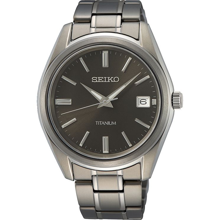 Seiko Mens Titanium Bracelet Watch