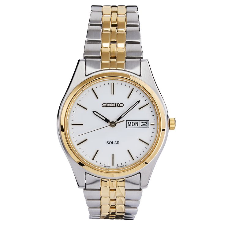 Seiko Mens Two Tone Bracelet Watch