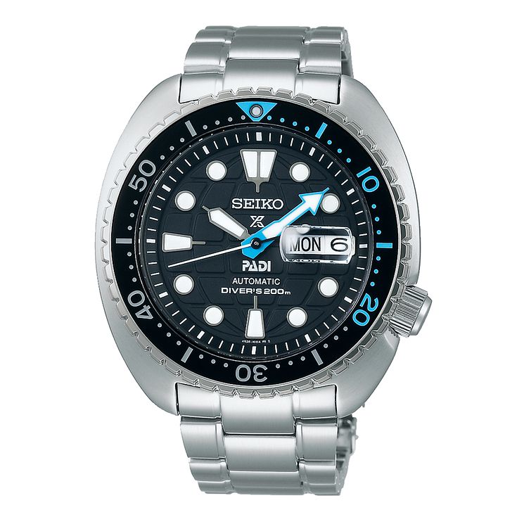 Seiko Prospex Padi king Turtle Mens Stainless Steel Watch