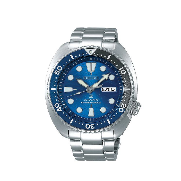 Seiko Prospex Save The Ocean Turtle Stainless Steel Watch