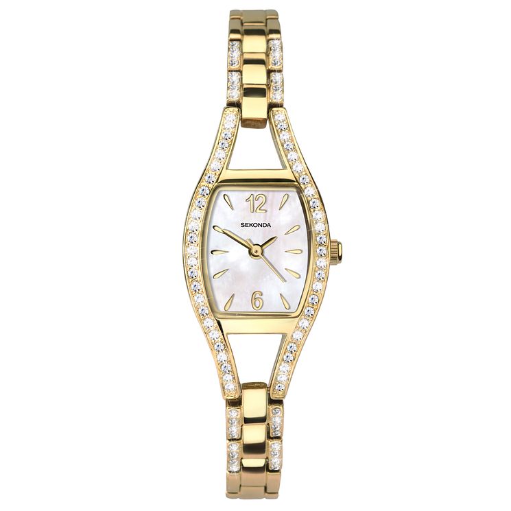 Sekonda Ladies Gold Plated Bracelet Watch