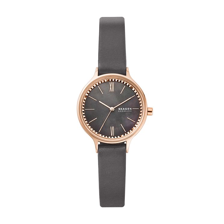 Skagen Anita Ladies Rose Gold Tone Mesh Bracelet Watch