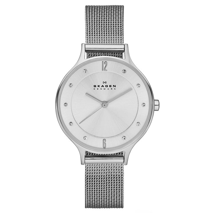 Skagen Anita Ladies Stainless Steel Mesh Bracelet Watch