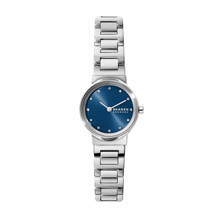Skagen Ladies Blue Dial Stainless Steel Bracelet Watch