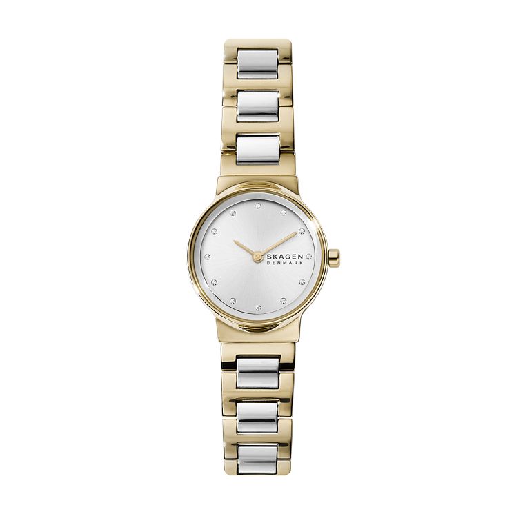 Skagen Ladies Silver Dial Stainless Steel Bracelet Watch