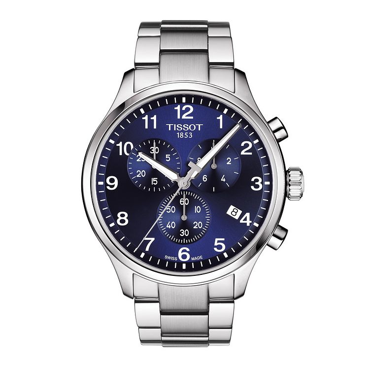 Tissot Chrono Xl Mens Stainless Steel Bracelet Watch