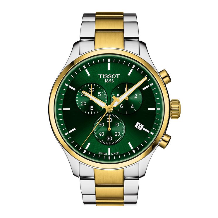 Tissot Chrono Xl Mens Two Tone Bracelet Watch