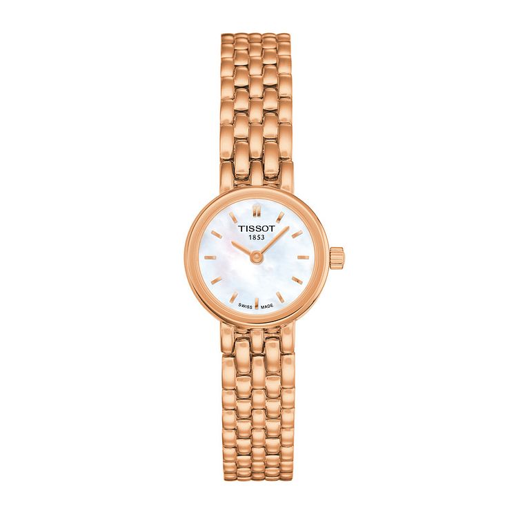 Tissot Lovely Ladies Rose Gold Tone Bracelet Watch