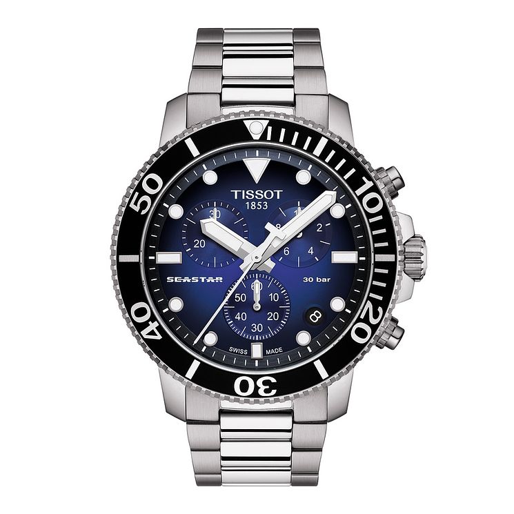 Tissot Seastar 1000 Chronograph Mens Steel Bracelet Watch