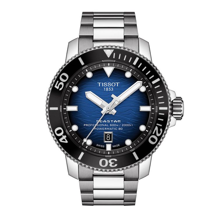 Tissot Seastar 2000 Professional Mens Stainless Steel Watch