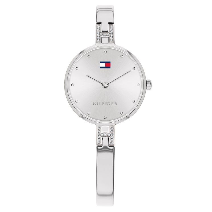 Tommy Hilfiger Ladies Stainless Steel Bangle Watch