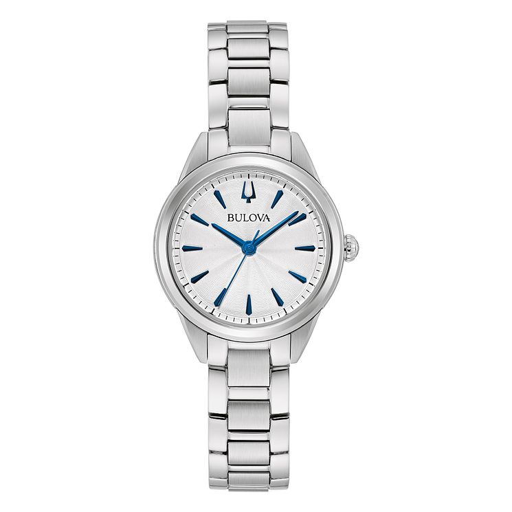 Bulova Sutton Ladies Stainless Steel Bracelet Watch