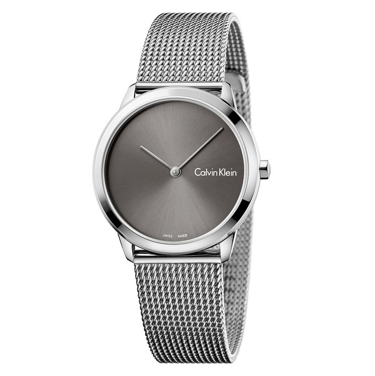 Calvin Klein Ladies Stainless Steel Mesh Bracelet Watch