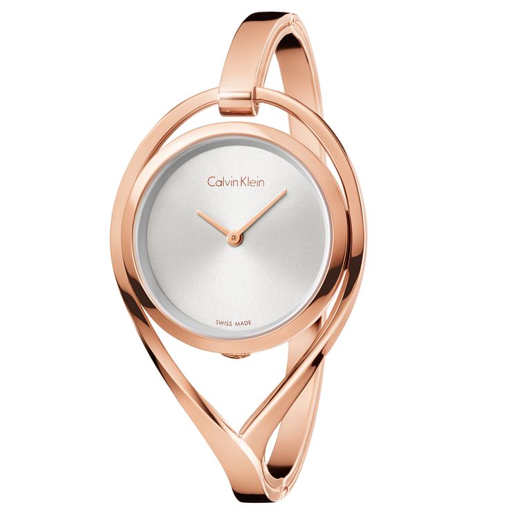 Calvin Klein Light Ladies Rose Gold-plated Bracelet Watch