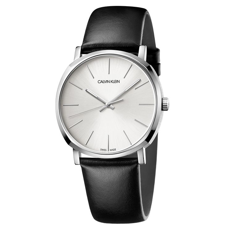 Calvin Klein Posh Mens Black Strap Watch