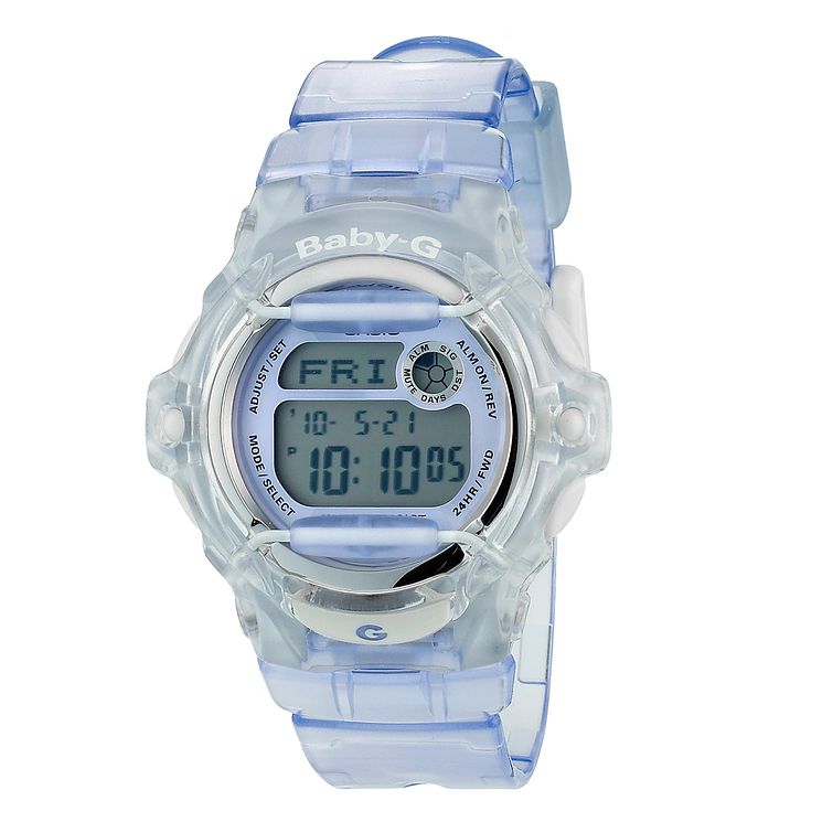 Casio Baby-g Ladies Purple Resin Strap Watch