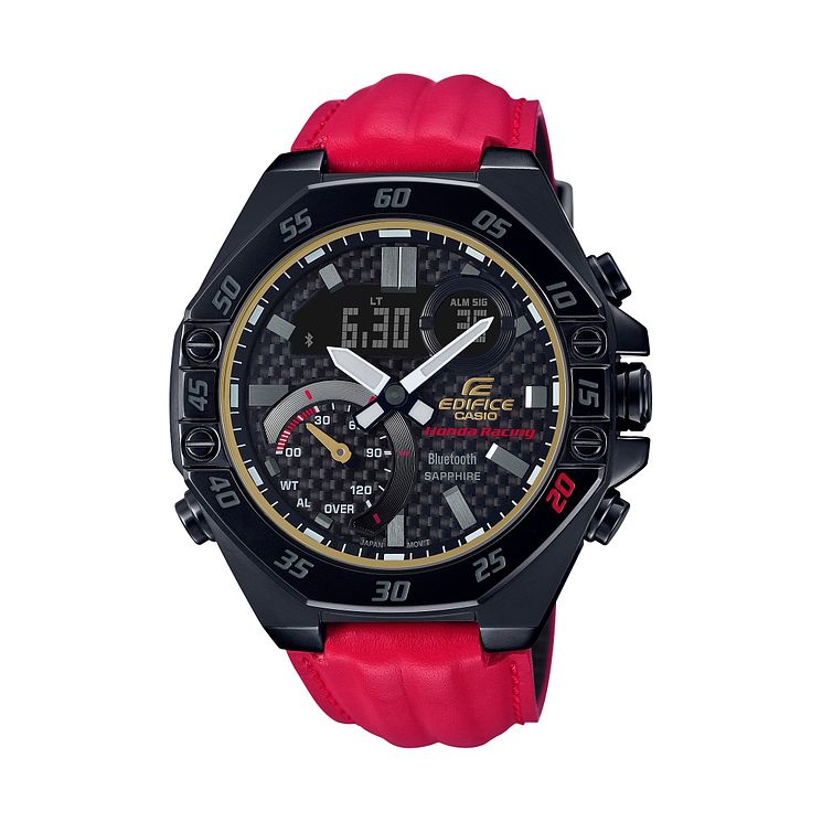 Casio Edifice Honda Red Resin Strap Watch